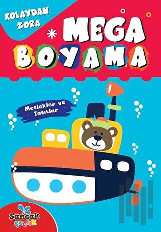 Mega Boyama - Meslekler ve Taşıtlar