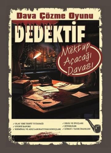 Mektup Açacağı Davası - Dedektif Dava Çözme Oyunu