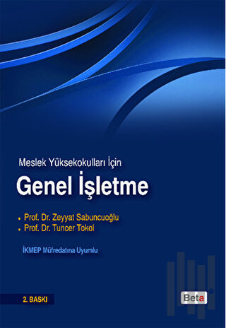 Meslek Yüksek Okulları İçin Genel İşletme