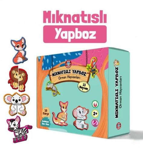 Mıknatıslı Yapboz - Orman Hayvanları