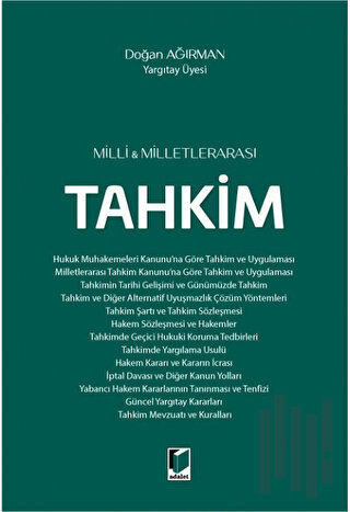 Milli ve Milletlerarası Tahkim (Ciltli)