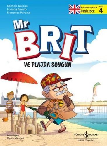 Mr. Brit ve Plajda Soygun - Bulmacalarla İngilizce Seviye 1