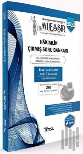 Müessir İdari Yargılama Hukuku Hakimlik Çıkmış Soru Bankası
