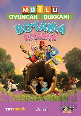 Mutlu Oyuncak Dükkanı Boyama Kitabım | Kitap Ambarı