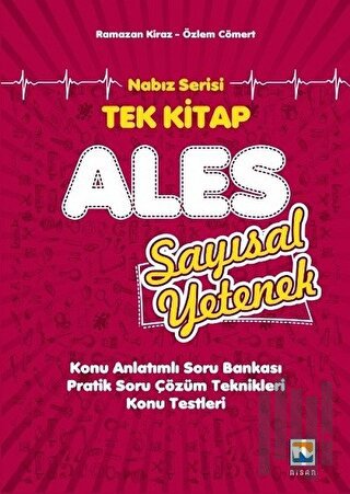 Nabız Serisi Tek Kitap ALES Sayısal Yetenek Konu Anlatımlı Soru Bankası