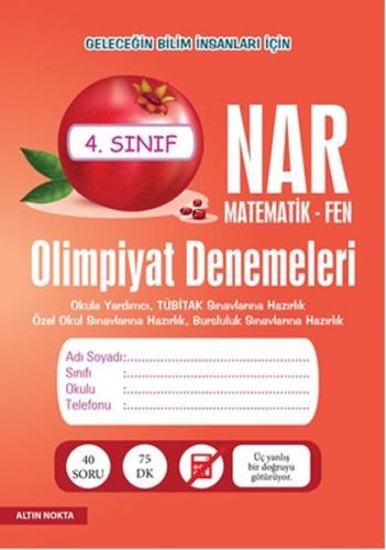 Nar Olimpiyat Denemeleri 4. Sınıf - Matematik - Fen