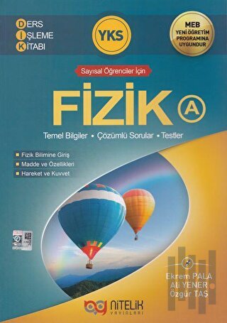 Nitelik YKS TT AYT Fizik A Ders İşleme Kitabı