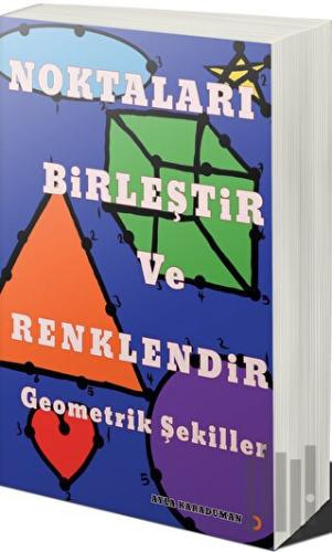 Noktaları Birleştir ve Renklendir Geometrik Şekiller