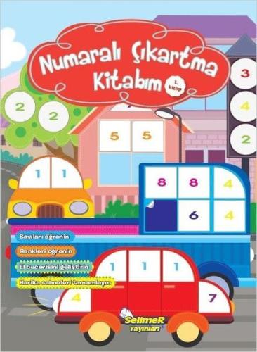 Numaralı Çıkartma Kitabım 1. Kitap | Kitap Ambarı