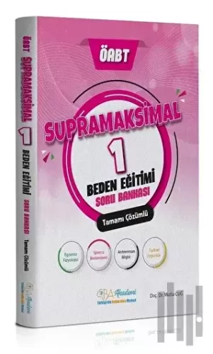 ÖABT Beden Eğitimi Supramaksimal - 1 Soru Bankası Çözümlü