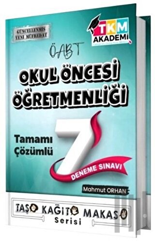 ÖABT Okul Öncesi Öğretmenliği 7 Deneme Çözümlü