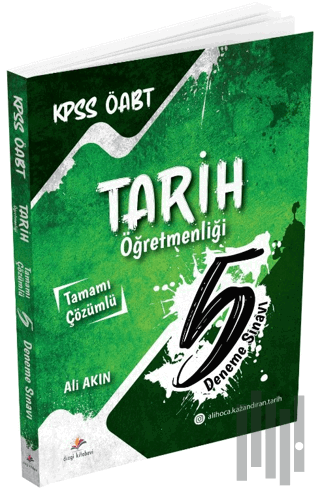 ÖABT Tarih Çözümlü 5 Deneme Sınavı