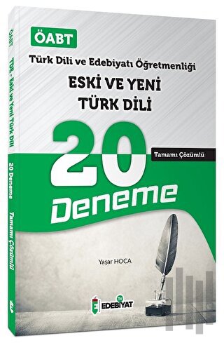 ÖABT Türk Dili Edebiyatı Eski ve Yeni Türk Dili 20 Deneme Çözümlü