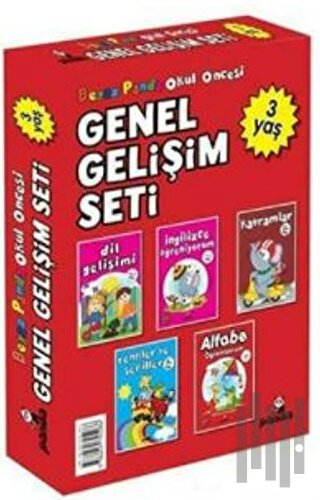 Okul Öncesi 3 Yaş Genel Gelişim Seti (5 Kitap) | Kitap Ambarı