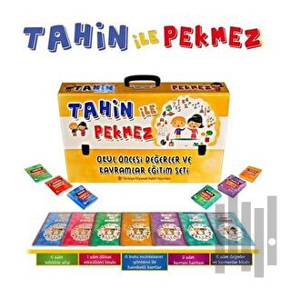 Okul Öncesi Değerler ve Kavramlar Eğitim Seti - Tahin ile Pekmez (7 Kitap Takım Kutulu)