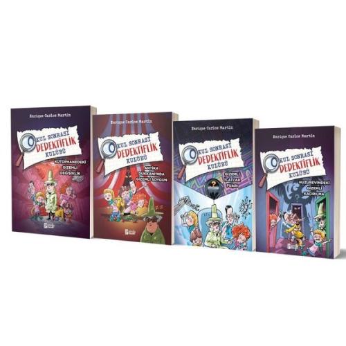 Okul Sonrası Dedektiflik Kulübü Serisi Seti - 4 Kitap Takım