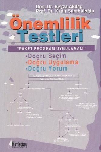 Önemlilik Testleri Paket Program Uygulamalı