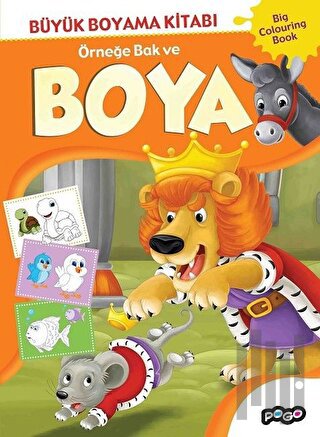 Örneğe Bak ve Boya - Turuncu