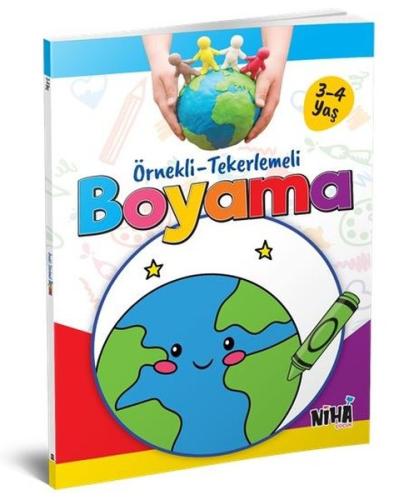 Örnekli-Tekerlemeli Boyama (3-4 Yaş) | Kitap Ambarı