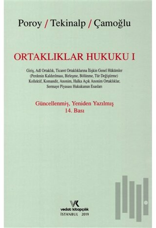Ortaklıklar Hukuku 1 (Ciltli) | Kitap Ambarı