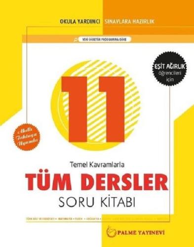Palme 11.Sınıf Tüm Dersler Soru (Eşit Ağırlık) 2019