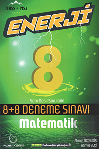 Palme 8. Sınıf Enerji Matematik 8+8 Deneme Sınavı