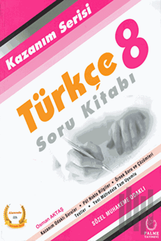 Palme 8. Sınıf Türkçe Kazanım Serisi Soru Kitabı
