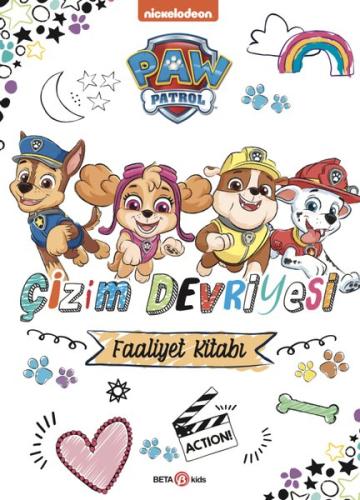 Paw Patrol - Çizim Devriyesi Faaliyet Kitabı | Kitap Ambarı