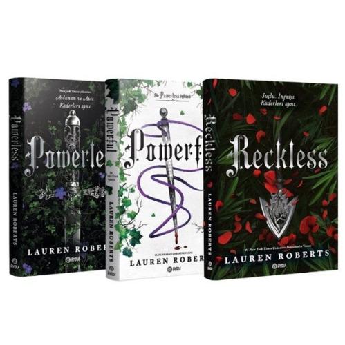 Powerless - Powerfull - Reckless Seti - 3 Kitap Takım (Ciltli)