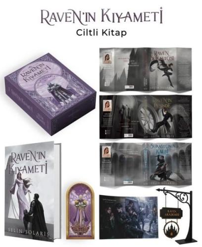 Raven'in Kıyameti - Raven Akademisi Serisi 3 - Kutulu (Ciltli)