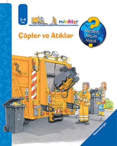Ravensburger Minikler Serisi - Çöpler ve Atıklar (Ciltli)