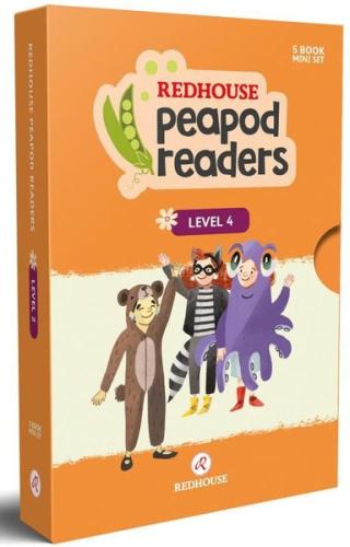 Redhouse Peapod Readers İngilizce Hikaye Seti 4 Kutulu Ürün | Kitap Am