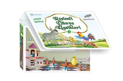 Resimli Dünya Klasikleri 2 Seti - Yeşil Seri 32 Sayfa (10 Kitaplı Okuma Seti + Değerlendirme Eki)