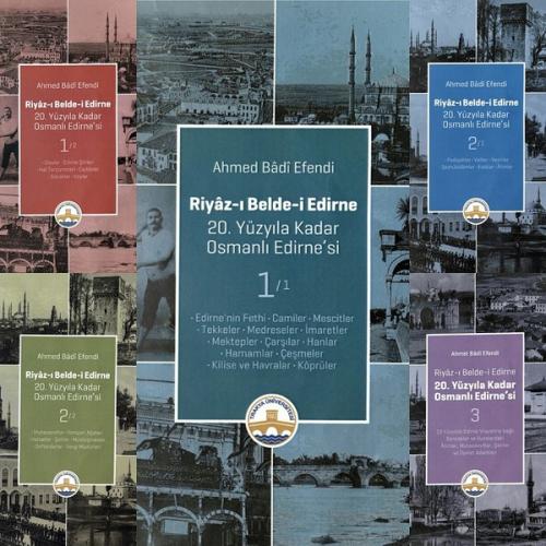 Riyaz-ı Belde-i Edirne-5 Cilt Takım (Ciltli)