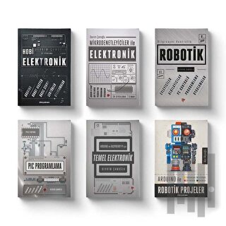 Robotik ve Elektronik Eğitim Seti (6 Kitap Takım) | Kitap Ambarı