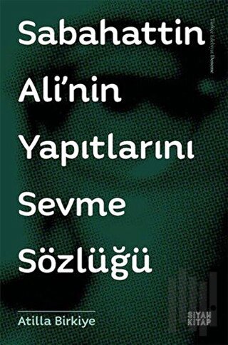 Sabahattin Ali'nin Yapıtlarını Sevme Sözlüğü