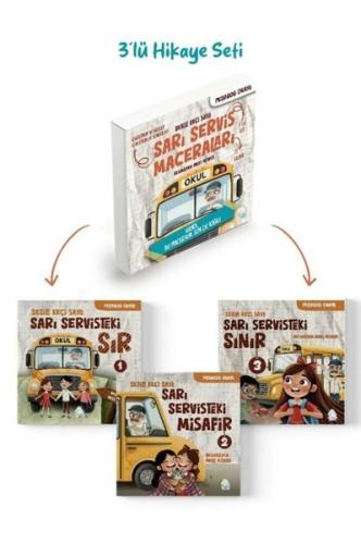 Sarı Servis Maceraları Seti - 3 Kitap Takım