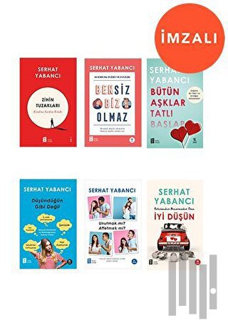 Serhat Yabancı 6 Kitap Takım (İmzalı)