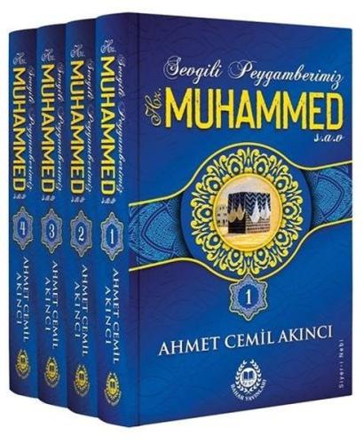 Sevgili Peygamberimiz Hz.Muhammed (S.a.v) Seti - 4 Kitap Takım (Ciltli)