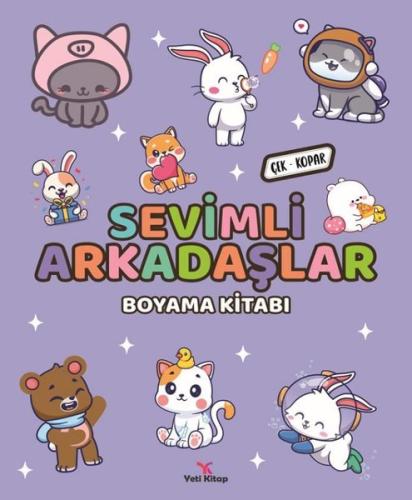 Sevimli Arkadaşlar Boyama Kitabı