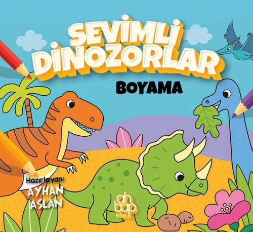 Sevimli Dinozorlar Boyama | Kitap Ambarı