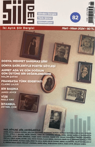 Şiirden İki Aylık Şiir Dergisi Sayı: 82 Mart - Nisan 2024 | Kitap Amba
