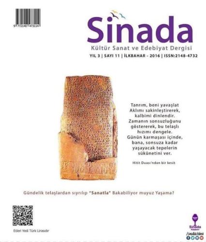 Sinada Dergisi Sayı 11 | Kitap Ambarı