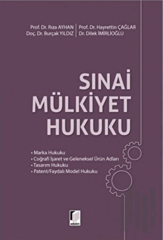Sınai Mülkiyet Hukuku | Kitap Ambarı