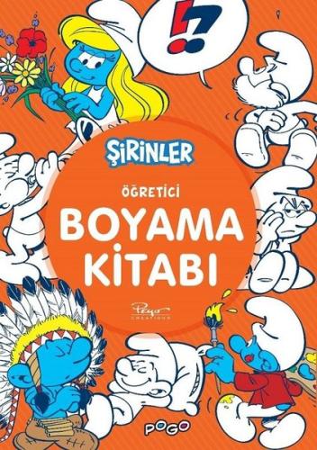 Şirinler-Öğretici Boyama Kitabı