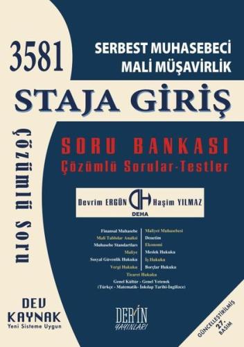 SMMM Staja Giriş Çözümlü Soru Bankası