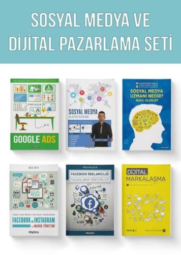 Sosyal Medya ve Dijital Pazarlama Seti - 6 Kitap Takım