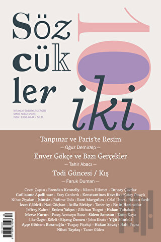 Sözcükler Dergisi Sayı: 102 Mart - Nisan 2023