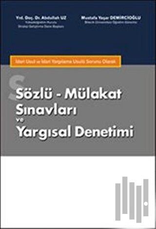Sözlü - Mülakat Sınavları ve Yargısal Denetimi | Kitap Ambarı