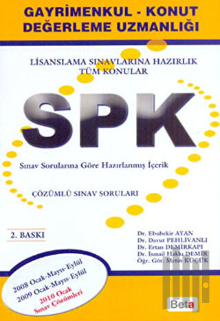 SPK Gayrimenkul - Konut Değerleme Uzmanlığı